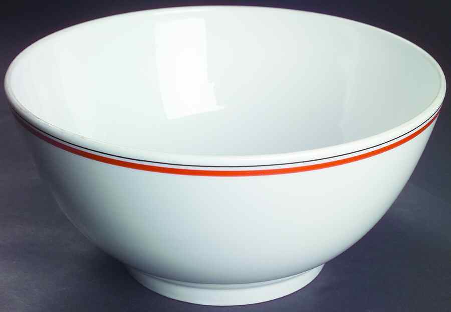 Bistro 9" Salad Serving Bowl by Porcelaine De Paris-1