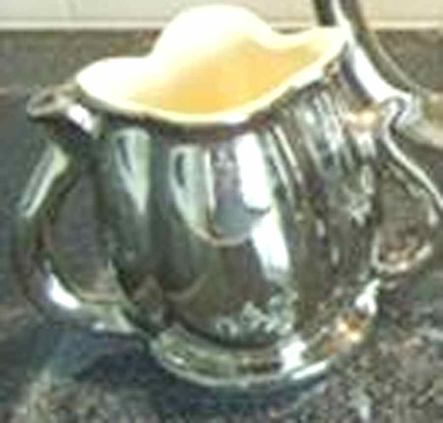 Platinum Rose Sugar Bowl & Lid by Pearl China -1