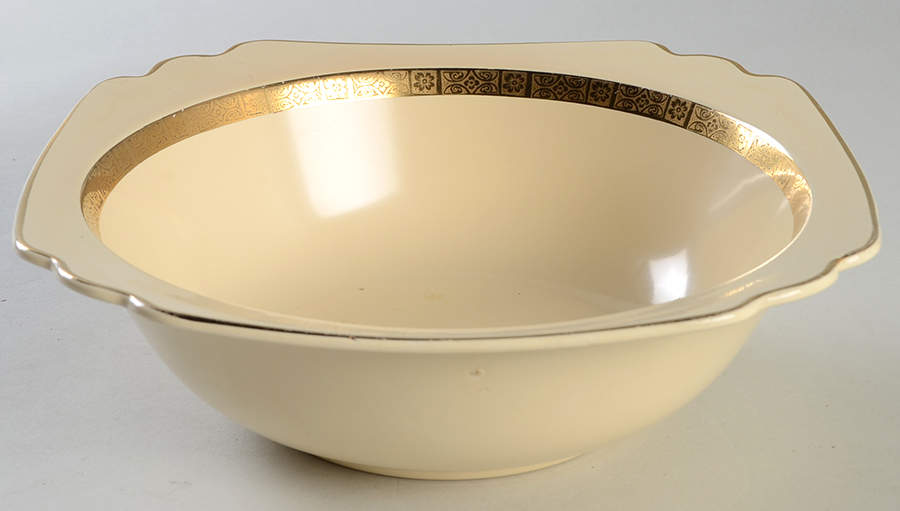 Royal Gold 8" Round Vegetable Bowl by Pearl China -1