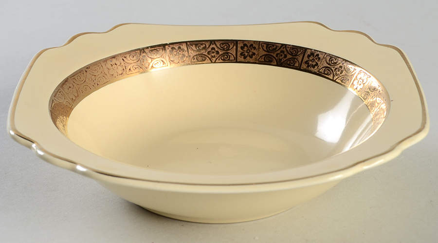 Royal Gold Rim Fruit/Dessert (Sauce) Bowl by Pearl China -1