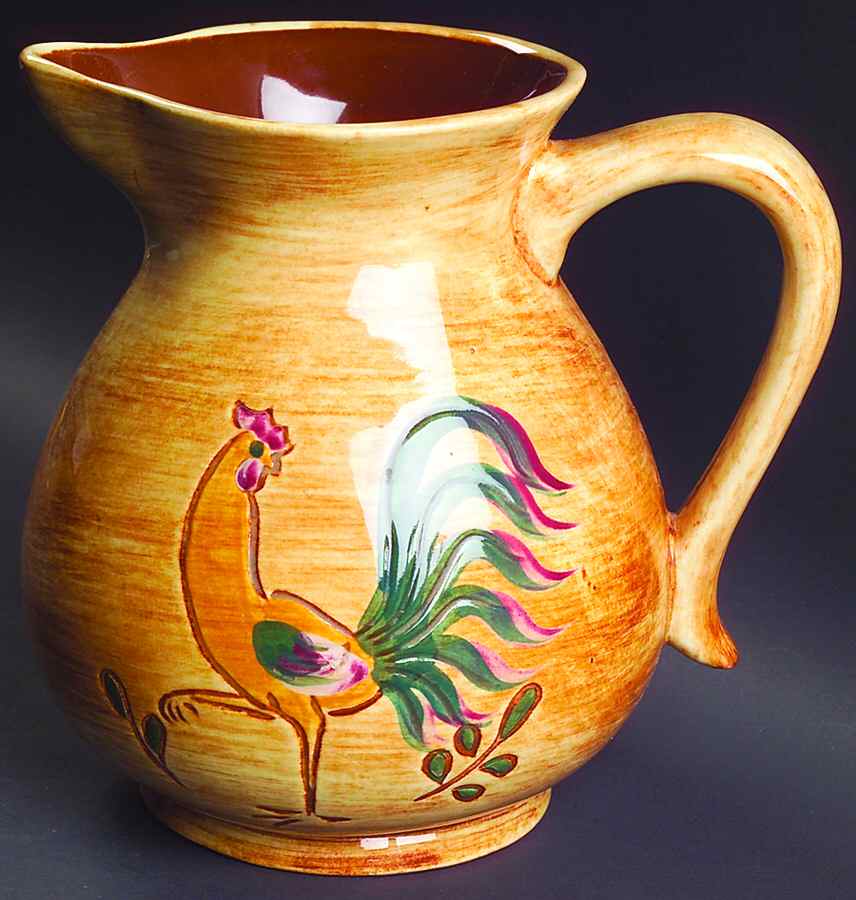 Red Rooster 64 Oz Pitcher by Pennsbury-1