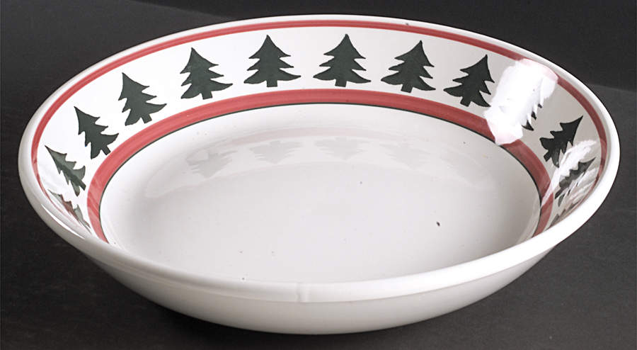 O' Tannenbaum 12" Pasta Serving Bowl by Pier 1-1