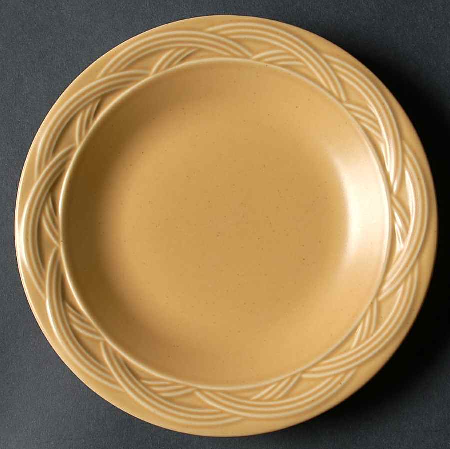 Acadia Wheat Gold Salad Plate by Pfaltzgraff-1