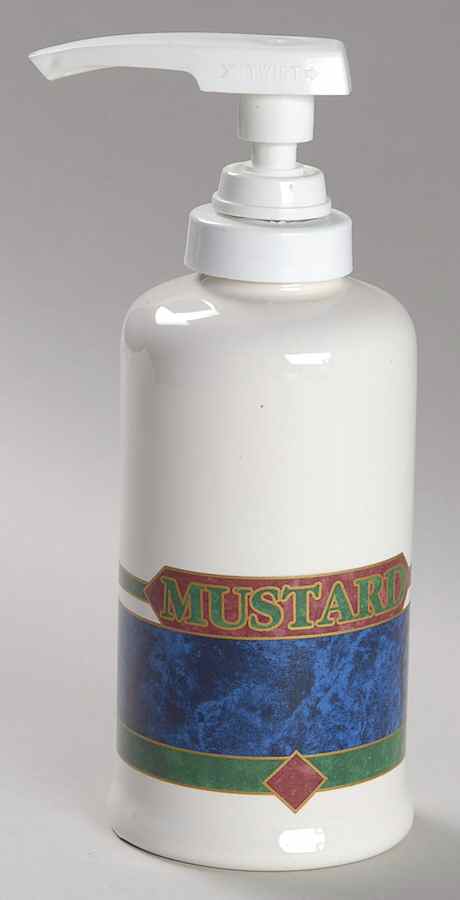 Amalfi Classic Mustard Dispenser by Pfaltzgraff-1