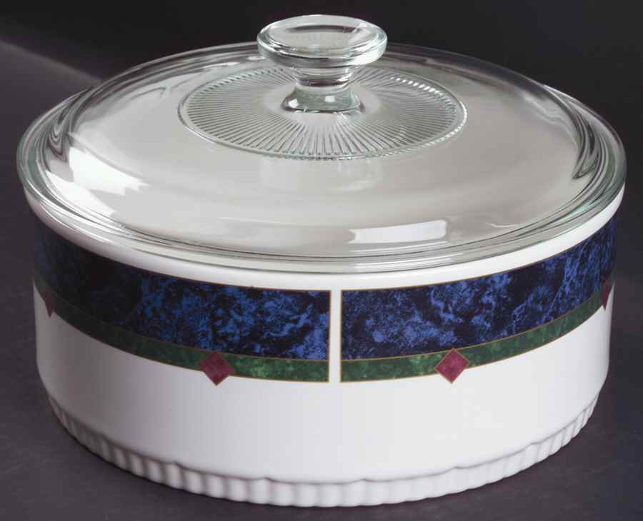 Amalfi Classic 2.5 Quart Round Covered Baker by Pfaltzgraff-1
