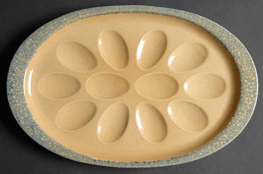 America (Discontinued 1989) Deviled Egg Plate by Pfaltzgraff-1
