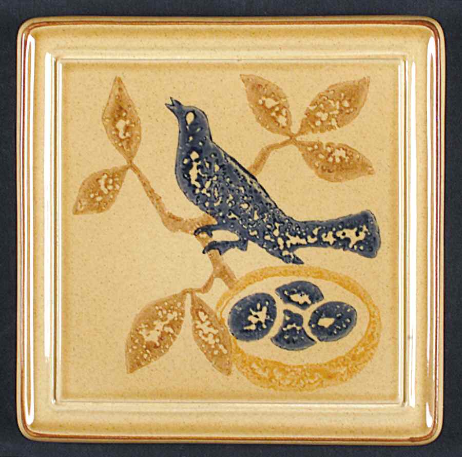 America (Discontinued 1989) Bird Nest Trivet by Pfaltzgraff-1