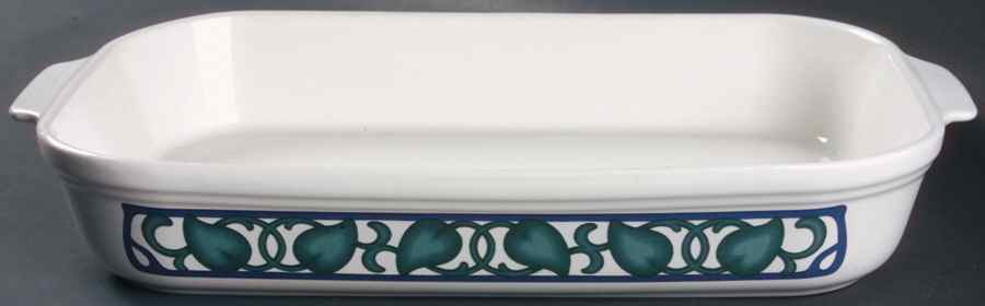 Arbor Vine 13"  Rectangular Baker by Pfaltzgraff-1