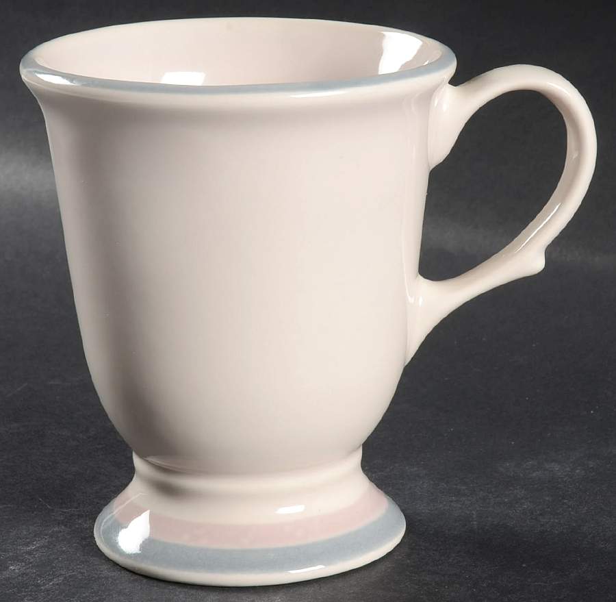 Aura Pink Pedestal Mug by Pfaltzgraff-1