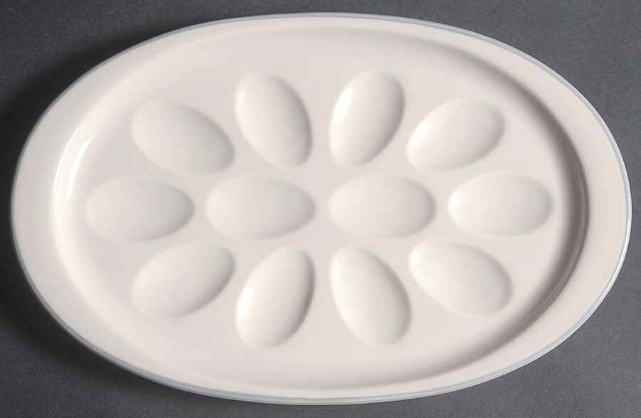 Aura Pink Deviled Egg Plate by Pfaltzgraff-1