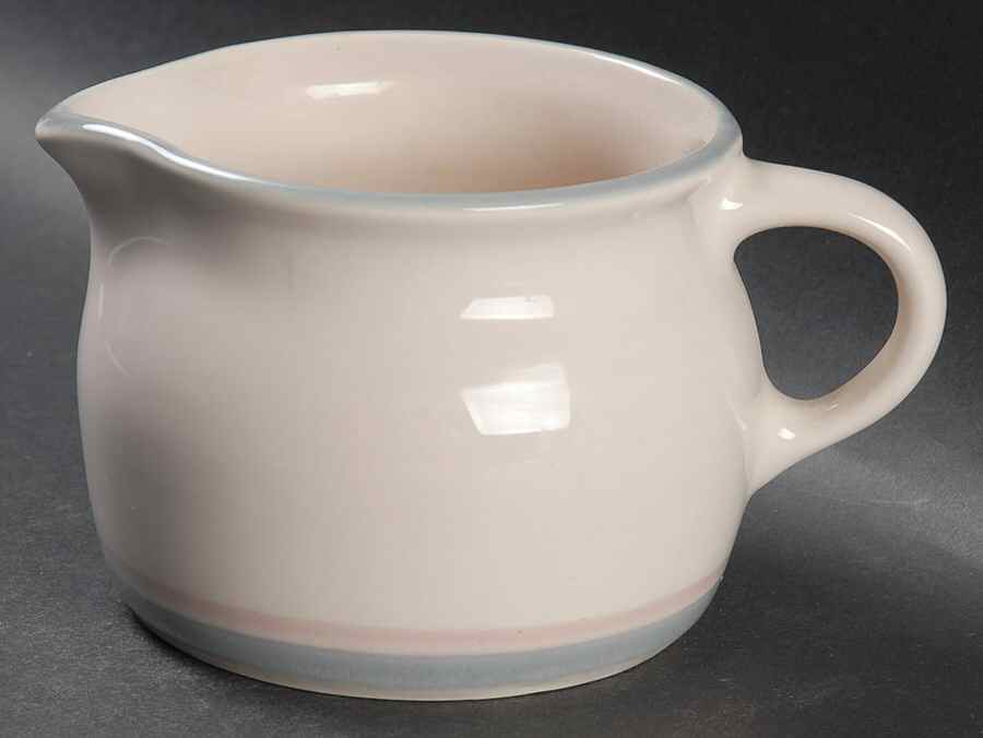 Aura Pink Round Gravy Boat by Pfaltzgraff-1