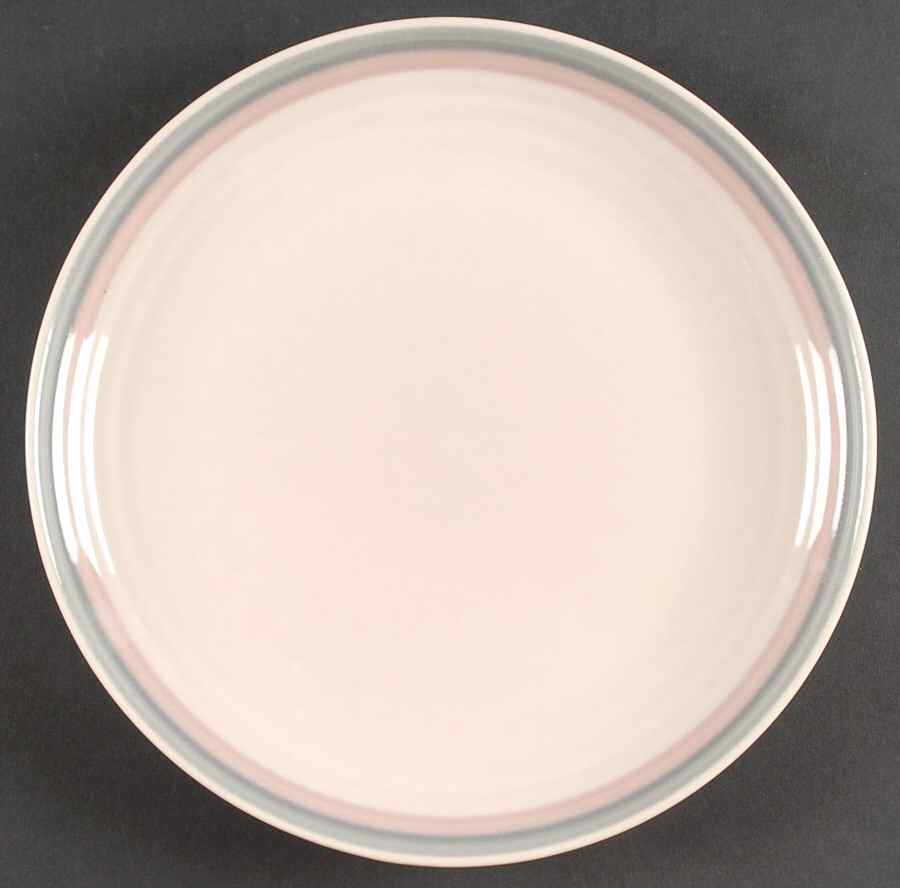 Aura Pink Dinner Plate with 15h Anniversary Backstamp by Pfaltzgraff-1