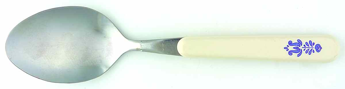 Blue Village Tablespoon (Serving Spoon) by Pfaltzgraff-1