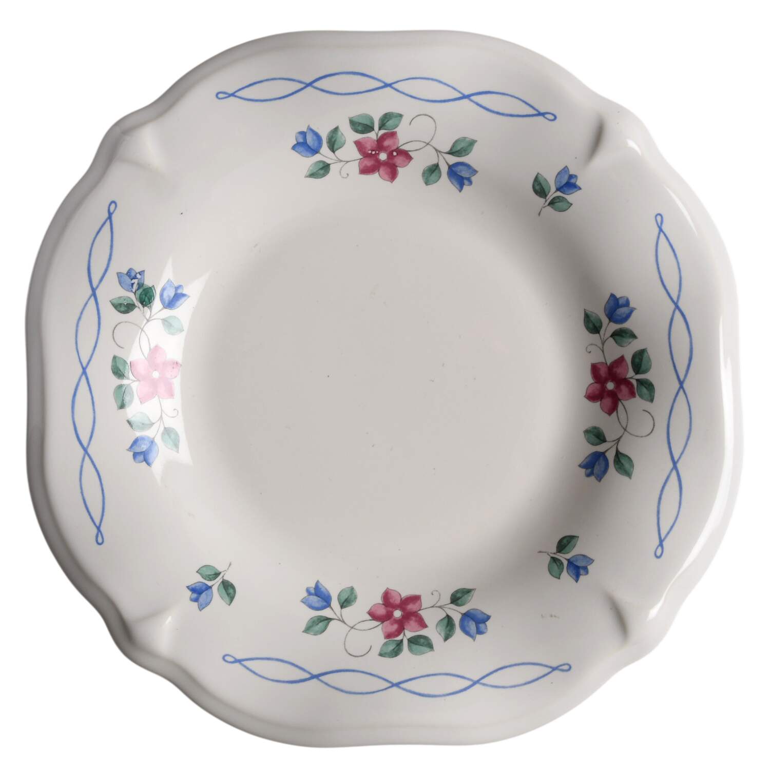 Bonnie Brae Sculpted Luncheon Plate by Pfaltzgraff-1