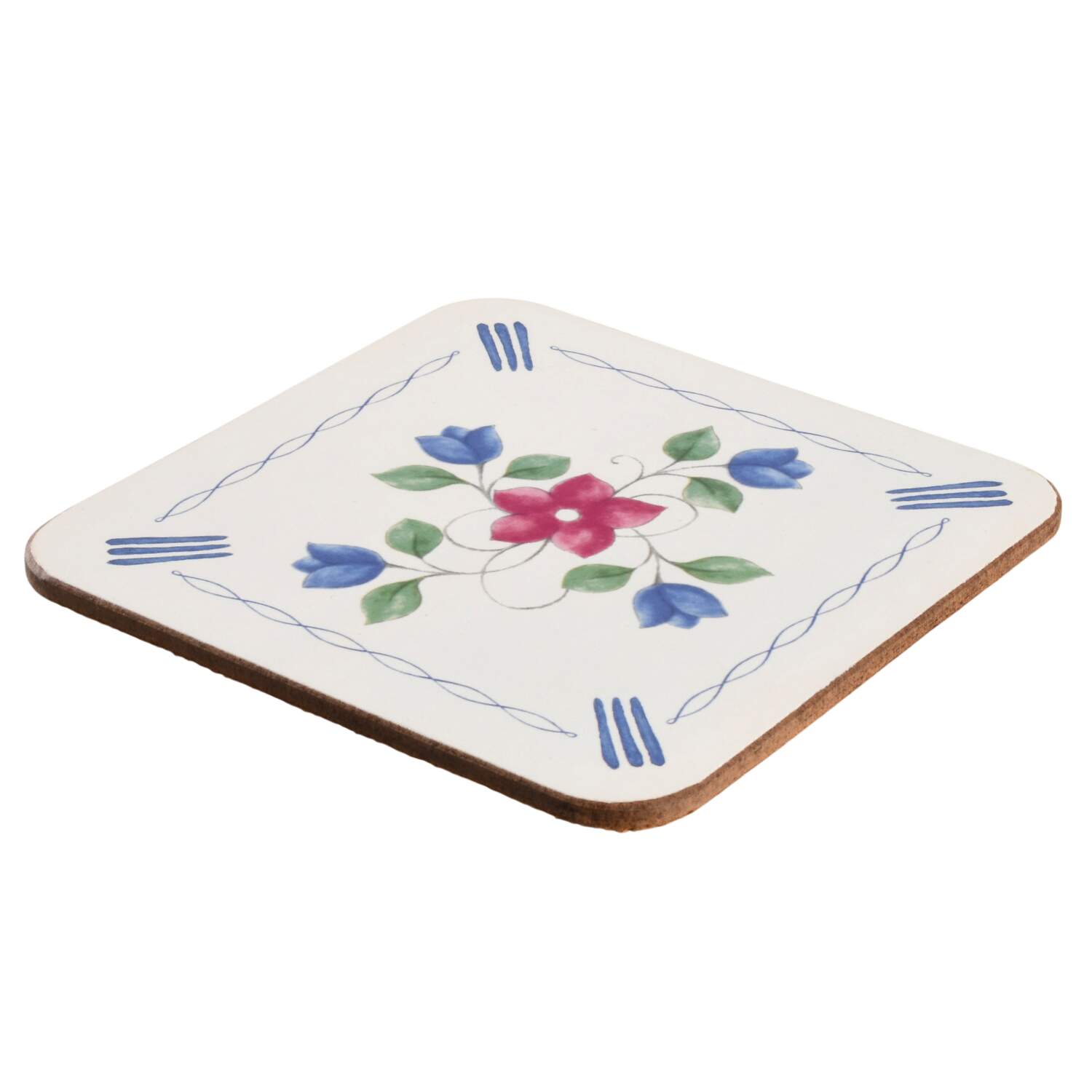 Bonnie Brae Cork/Wood/Plastic Coaster by Pfaltzgraff-1