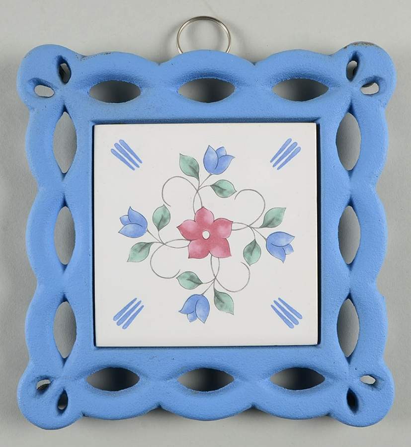 Bonnie Brae Metal Frame Square Trivet by Pfaltzgraff-1