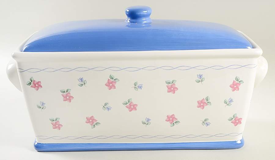 Bonnie Brae Bread Box & Lid by Pfaltzgraff-1