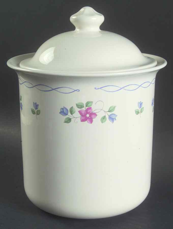Bonnie Brae Medium Canister & Lid by Pfaltzgraff-1