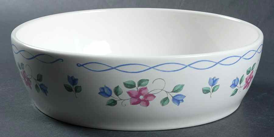Bonnie Brae 7" Round Vegetable Bowl by Pfaltzgraff-1