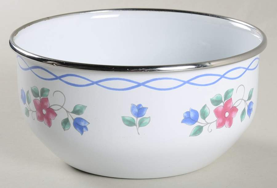Bonnie Brae 5 3/4" Metal Bowl by Pfaltzgraff-1