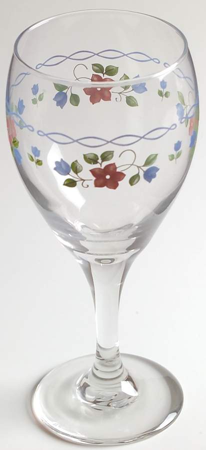 Bonnie Brae 10 Oz Glassware Wine Goblet by Pfaltzgraff-1