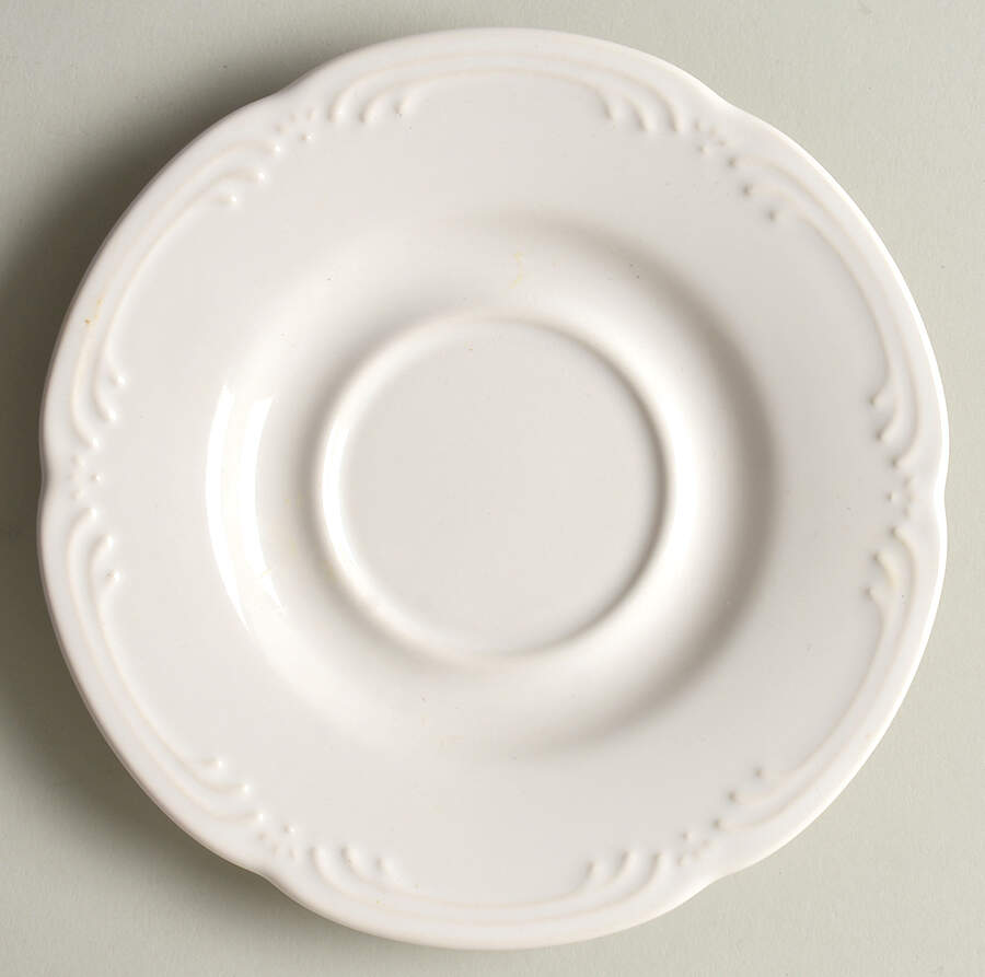 Filigree Saucer for Flat Cup by Pfaltzgraff-1