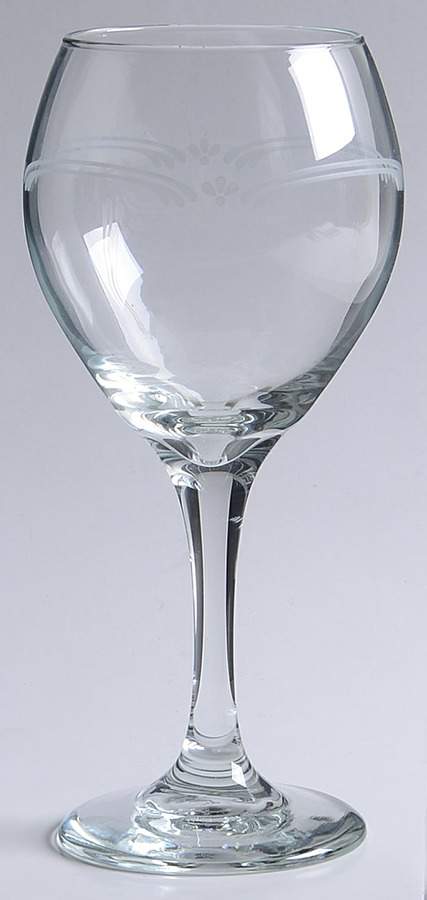 Filigree 12 Oz Glassware Goblet by Pfaltzgraff-1