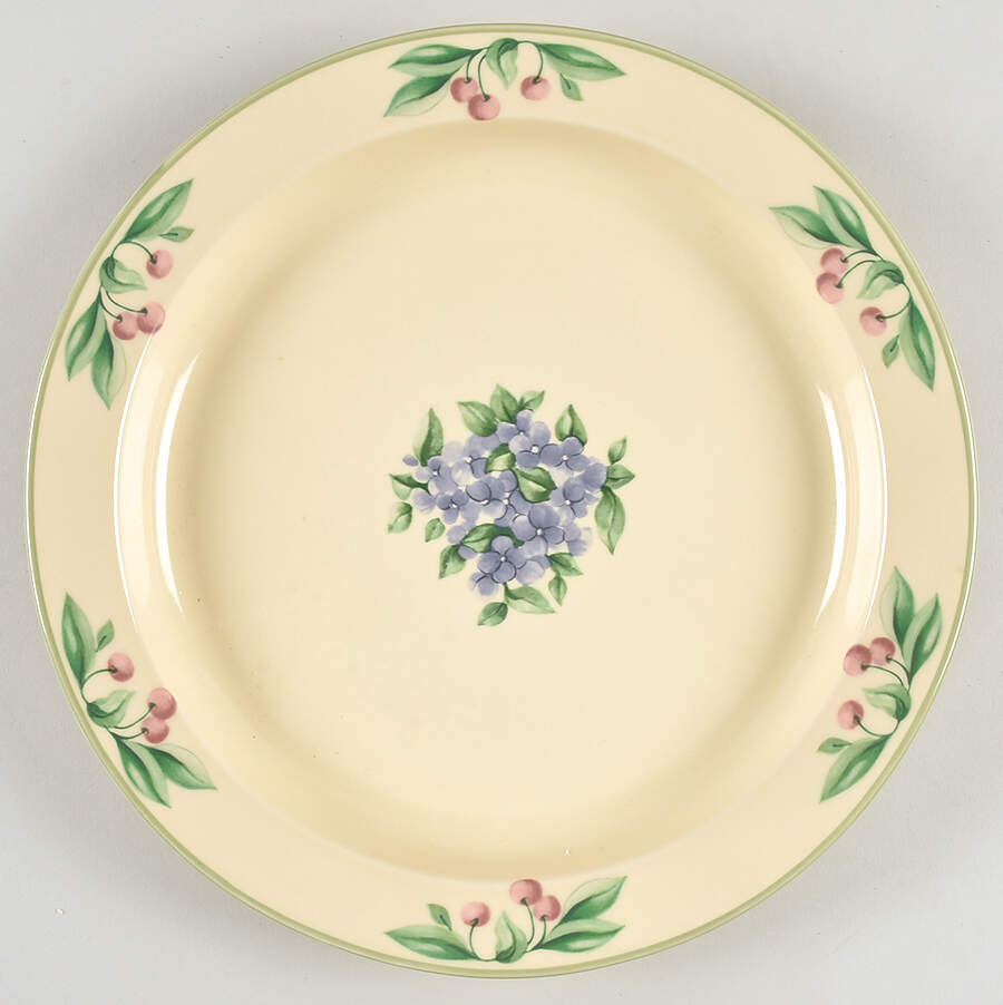 Garden Party (Garden Impressions) 13" Chop Plate (Round Platter) by Pfaltzgraff-1