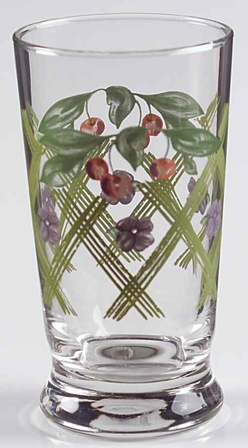 Garden Party (Garden Impressions) 9 Oz Glassware Juice by Pfaltzgraff-1