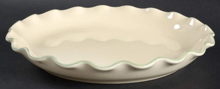 Garden Party (Garden Impressions) 12" Round Fluted Dish by Pfaltzgraff-1