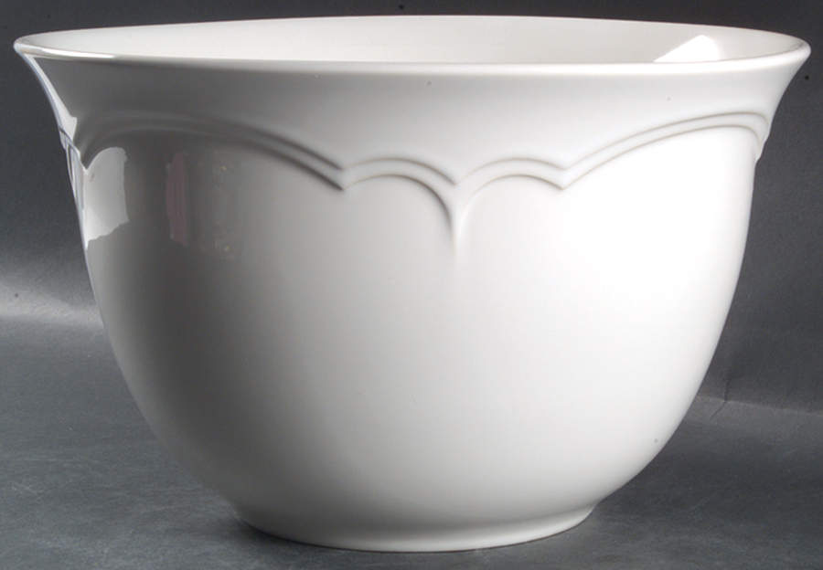 Gazebo White Round Great Bowl by Pfaltzgraff-1