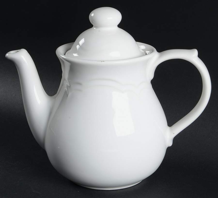 Gazebo White China Beverage Server & Lid by Pfaltzgraff-1