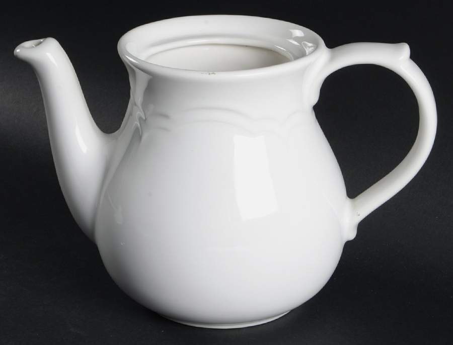 Gazebo White China Beverage Server No Lid by Pfaltzgraff-1