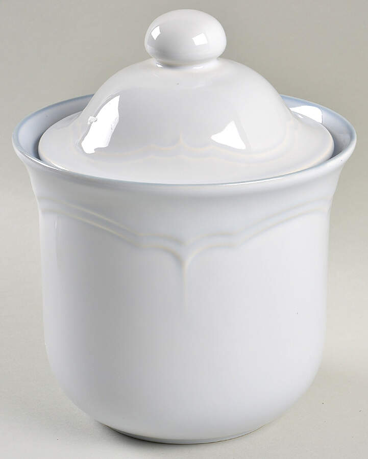 Gazebo Blue Medium Canister & Lid by Pfaltzgraff-1