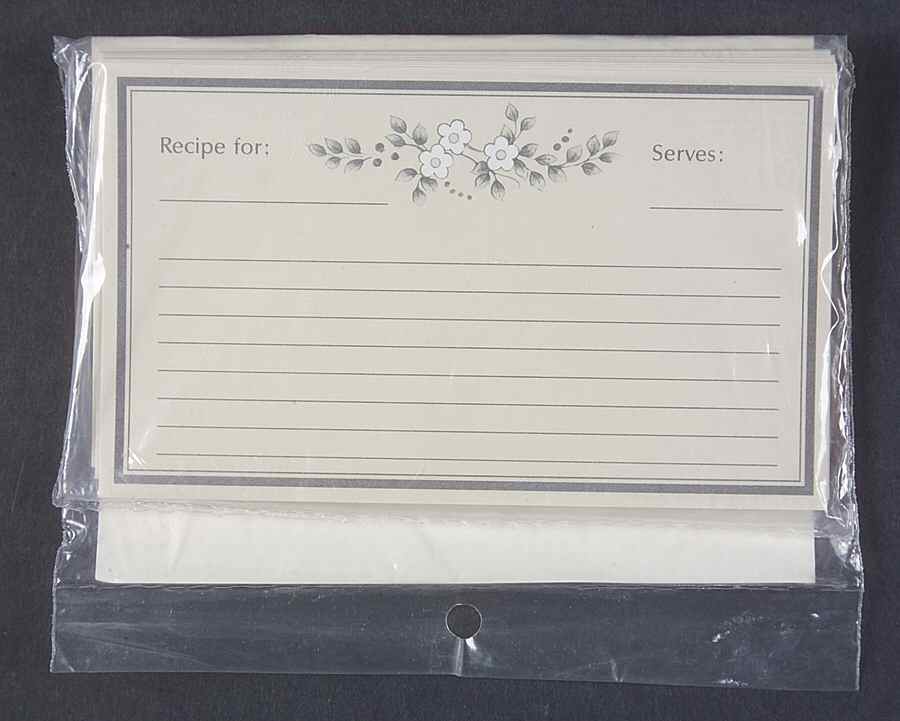 Heirloom (Set of 20) Paper Recipe Cards by Pfaltzgraff-1