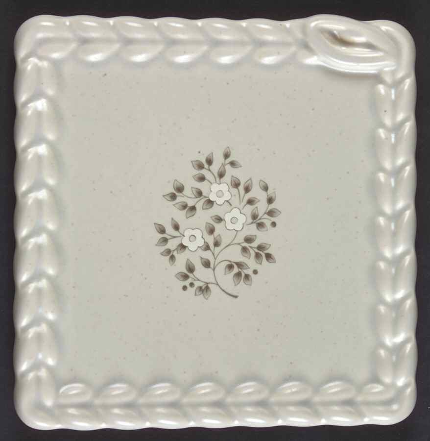 Heirloom Embossed Square Trivet by Pfaltzgraff-1