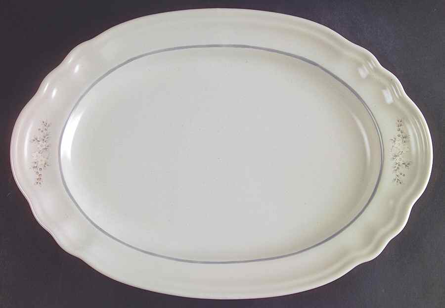 Heirloom 13" Oval Steak Platter by Pfaltzgraff-1