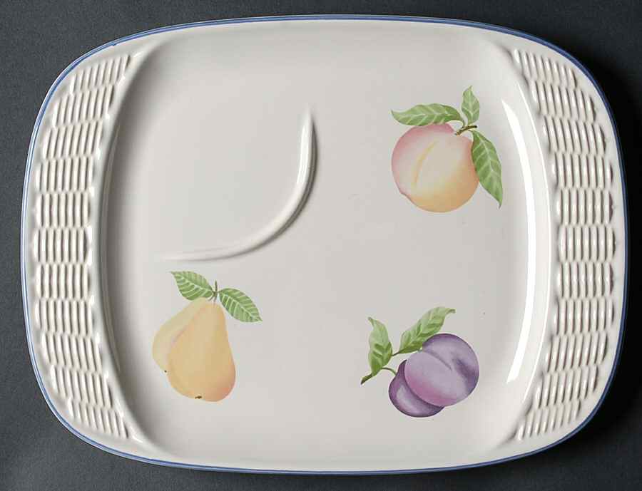Hopscotch (Fruit) Snack Plate by Pfaltzgraff-1