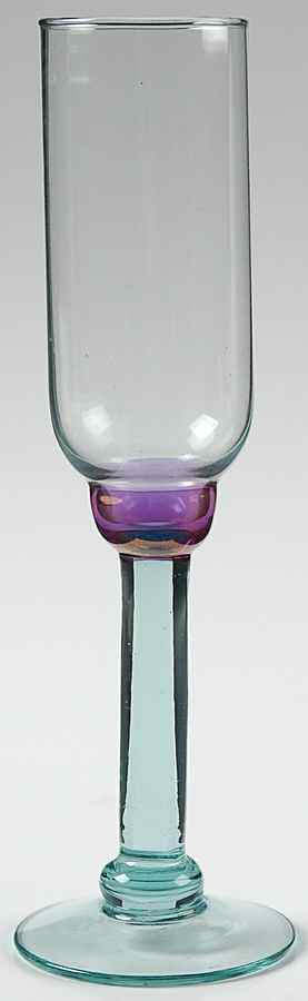 Juniper Glassware Champagne Flute by Pfaltzgraff-1