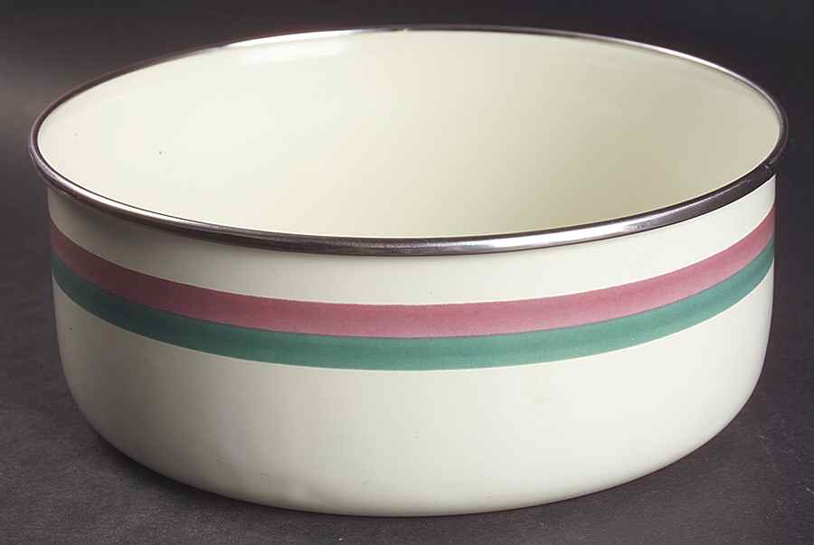 Juniper 7 1/4" Metal Bowl by Pfaltzgraff-1