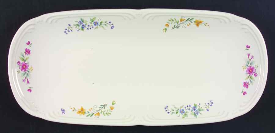 Meadow Lane 16" Rectangular Serving Platter by Pfaltzgraff-1
