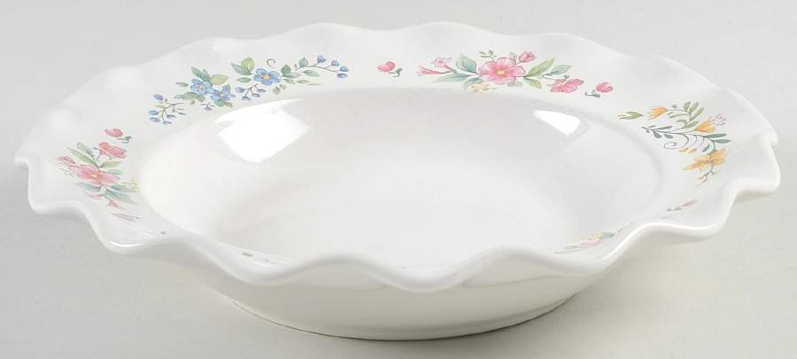 Meadow Lane Fluted Rim Soup Bowl by Pfaltzgraff-1