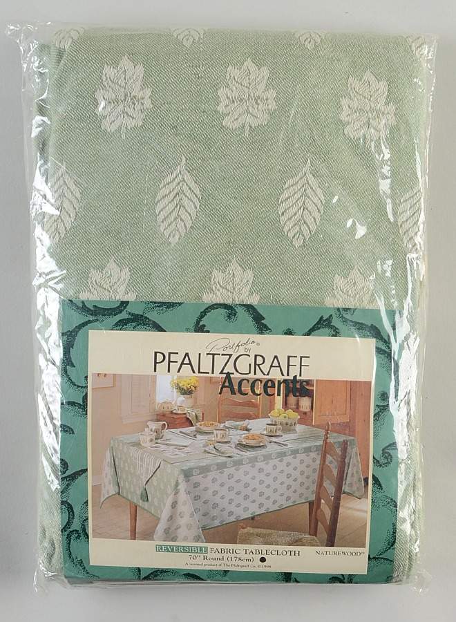 Naturewood 70" Round Tablecloth by Pfaltzgraff-1