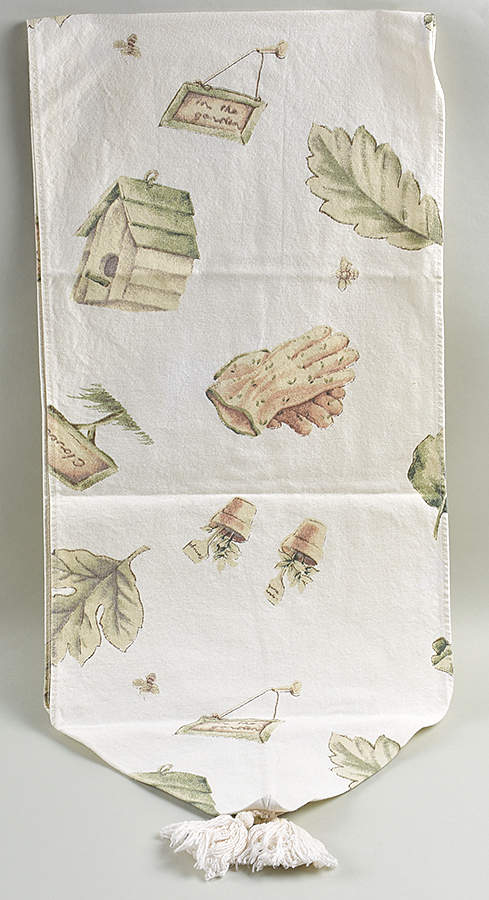 Naturewood 13" x 65" Cloth Table Runner by Pfaltzgraff-1