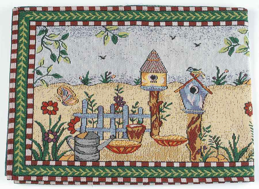 Naturewood 12" X 69" Tapestry Table Runner by Pfaltzgraff-1
