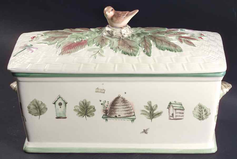 Naturewood Bread Box & Lid by Pfaltzgraff-1