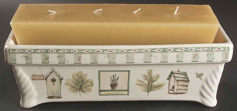 Naturewood 4 Wick Brick Candle Set by Pfaltzgraff-1