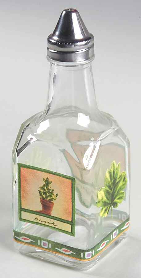 Naturewood Glassware Oil Cruet/Shaker with Metal  Lid by Pfaltzgraff-1
