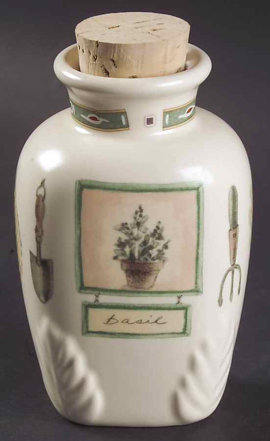 Naturewood Large Spice Jar & Cork Stopper by Pfaltzgraff-1