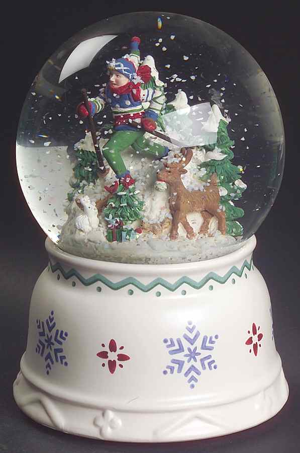 Nordic Christmas Snow Globe by Pfaltzgraff-1